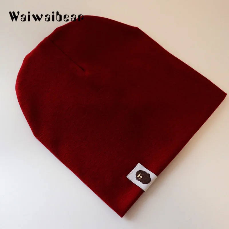 Newborn Baby Hats Winter Warm Cap Soft Cotton Hats Solid Hats For Infant Boys And Girls With Many Color For Choose