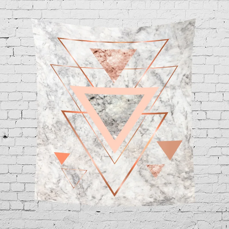 

Nordic Style Geometric Pattern Wall Tapestries Bohemian Home Decor Beach Towel Tapestry Wall Hanging For Home Yoga Mat Blankets
