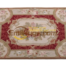 Needled шерстяной ковер французского дизайна, сделанный старыми руками, шерстяные вязаные ковры, ковер гостиной, рукодельный