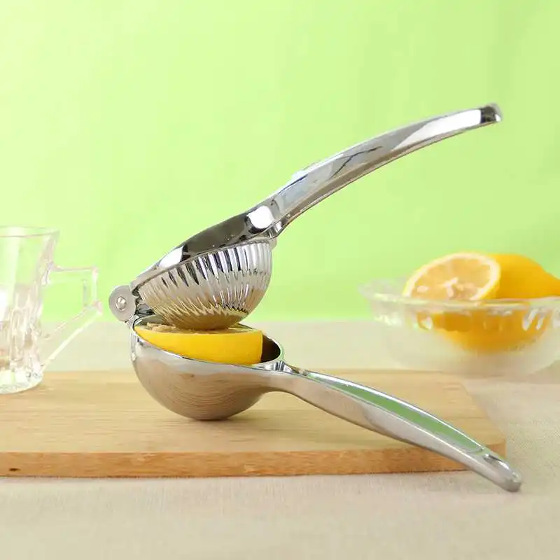 Stainless Steel Manual Household Fruit Juicer Lemon Clip Citrus
