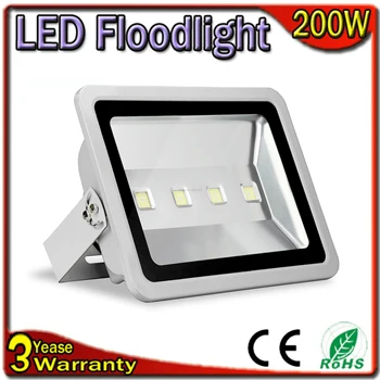 

2PCS/Lot DC12V 24V Warranty 3 Years LED Floodlight 12V LED Flood Light 200W Wall Garden Street Landscape Spotlight Bulb