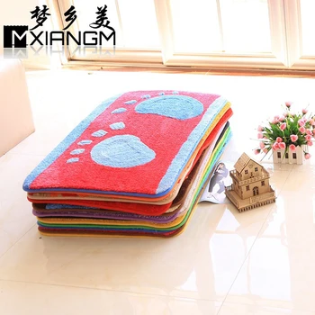 

Handmade Hallway Rugs Thick Door Mats Tapete Balcony Non-Slip Carpet Kitchen Bathroom Mats Home Room Doormat for Entrance Door