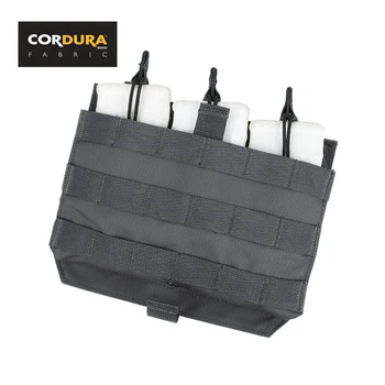 

TMC Cordura Triple 556 Magazine Pouch for AVS JPC2.0 Wolf Grey(SKU051058)