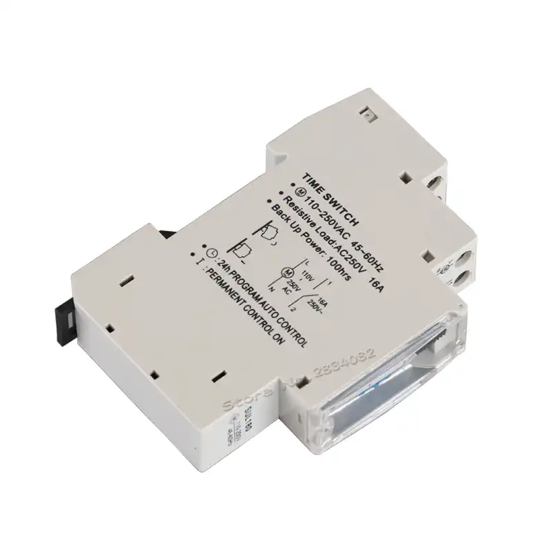 Fltaheroo Sul180A 15 Minutos Temporizador Mec/ánico 24 Horas Programables Din Interruptor Temporizador De Riel Interruptor De Tiempo Medici/ón An/álisis Instrumentos Nuevo