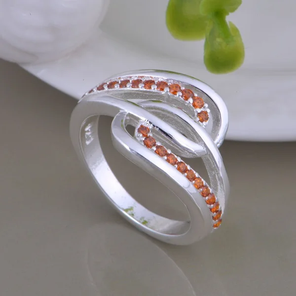 

wholesale High quality silver Fashion jewelry rings WR-855