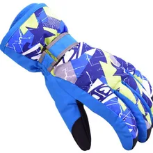 CKAHSBI уличные термальные лыжные перчатки для мужчин и женщин зимние лыжные флисовые водонепроницаемые перчатки для сноуборда зимние мотоциклетные унисекс теплые варежки