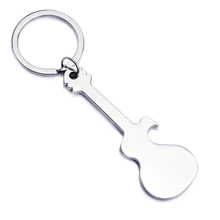 Открывалка для бутылок брелок на подарок цинковый сплав пивная гитара многофункциональный брелок для ключей Сода пивные бутылки крышка открывалка для гитары KC1196