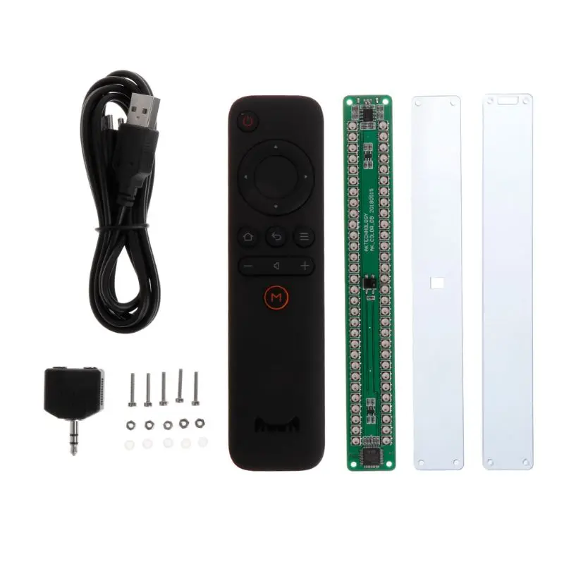 

Dual 30 Colorful Music Audio Spectrum Level Indicator Stereo Amplifier VU Meter
