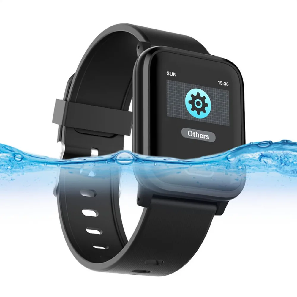 

HI16 Smart Band Pressure Heart Rate Monitor Smart Bracelet Fitness Tracker IP67 Waterproof Sports Wristbands