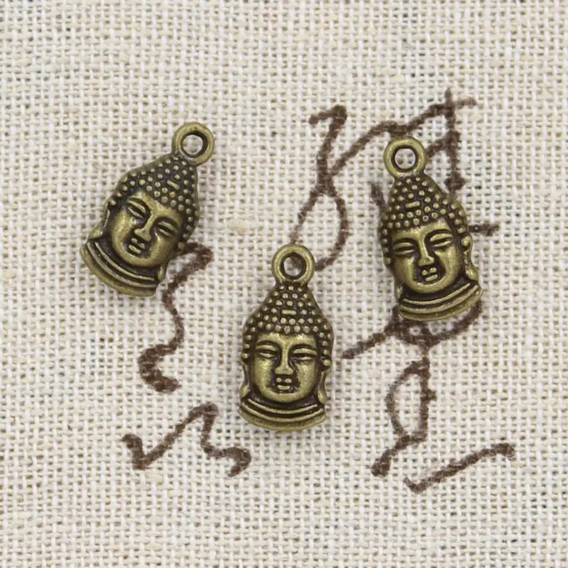 20pcs Charms buddha 16x8mm handmade Craft pendant making fit,Vintage