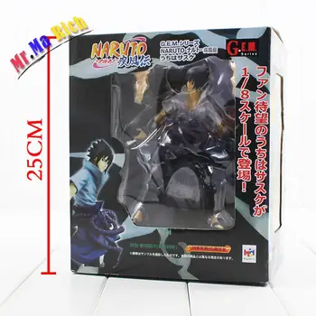 

Naruto Shippuuden Uchiha Sasuke Pvc Action Figure Toys Sasuke Figures Collection Model 24cm Free Shipping