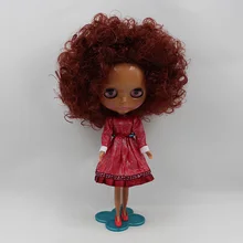 Обнаженные куклы, черная кукла(винно-красные волосы, черная кожа