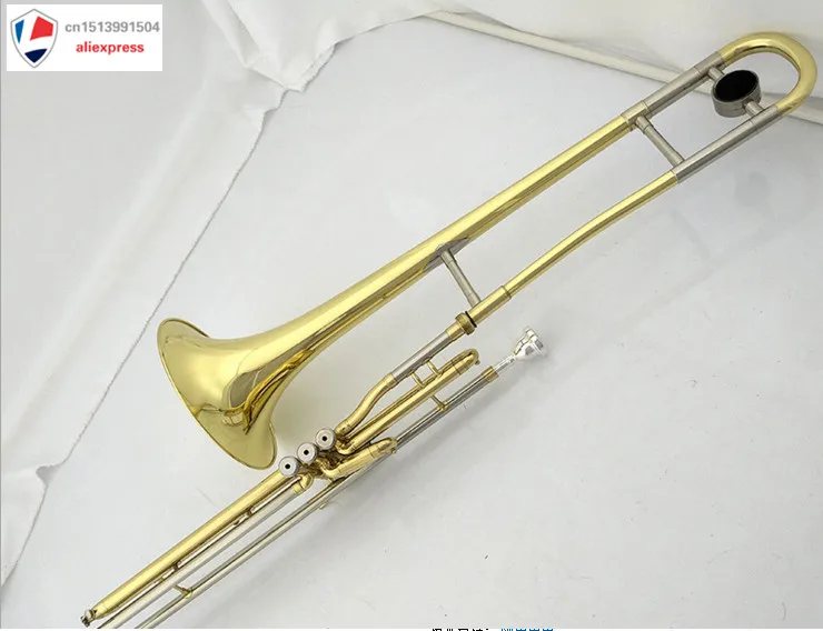 Trombone Alto Bb great metal technique sound Professional brass body