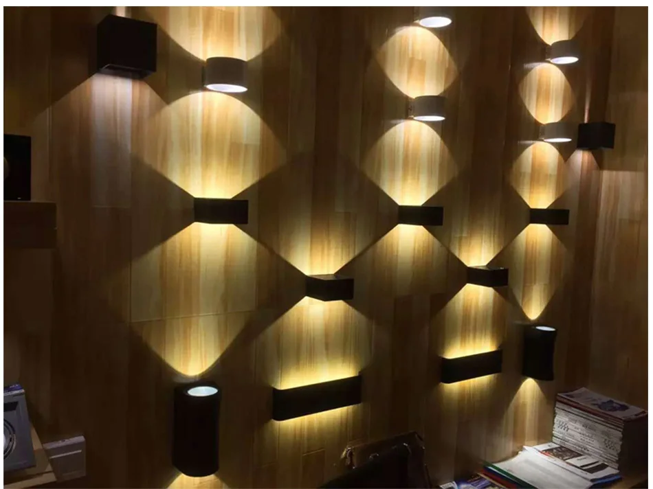 Wall Lamp Sconce Modern Luminaire Stairs Light 7W Decor Bedroom Cube Mural Corridor Hotel Wall Lights Aluminium Lampada LED Arts (16)