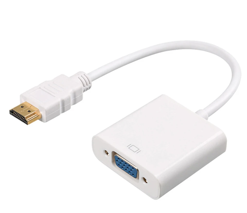 VERI Male to Female 1.4 Version HDMI to VGA Converter HD Adapter Cable for PC Laptop Tablet Support 1080P HDTV TV Video Card (14)