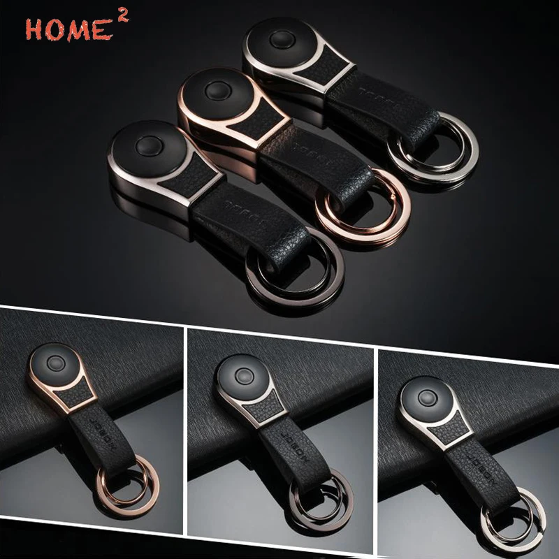 

Colorful Flash Car Keychain Auto Metal Leather Men Key Ring Holder for MG Daihatsu Abarth Toyota Yamaha smart Jeep Ford Keyring