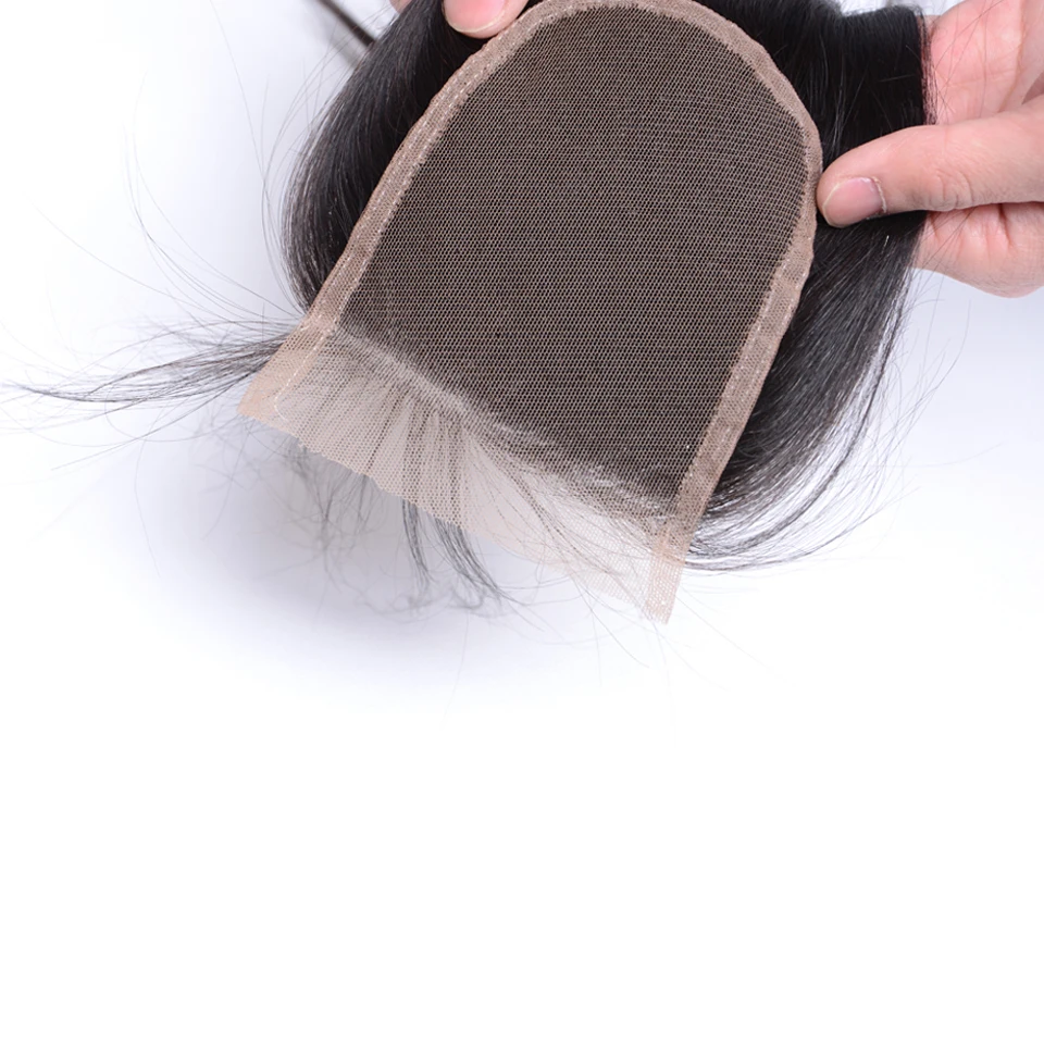 Бразильские волнистые волосы пучки волос с закрытием светлые волосы пучки с синтетическое закрытие 1B/4/30 человеческие волосы плетение пучки волос от светлого до темного цвета с застежкой