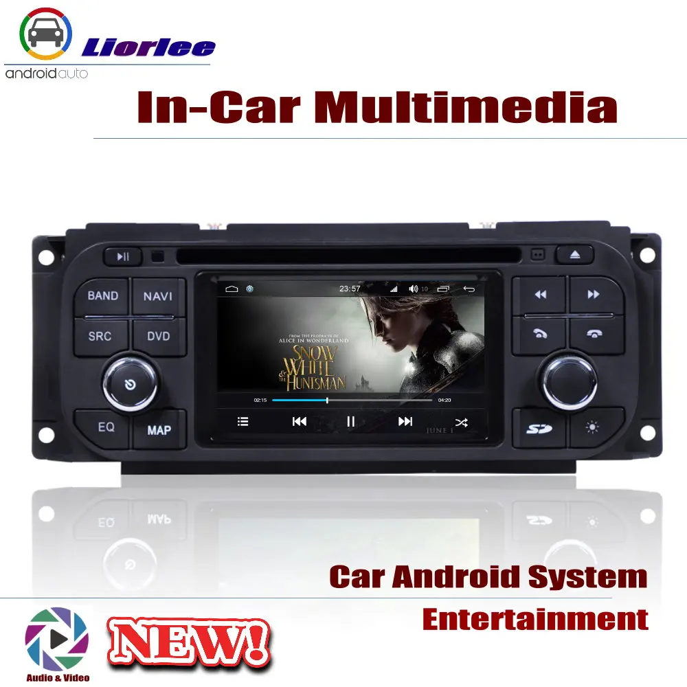 Для Chrysler Town& кантри 2001~ 2007 автомобильный Android плеер DVD gps навигационная система HD экран Радио Стерео интегрированный мультимедиа