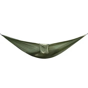 

Customized Portable Folding Durable Single/Double outdoor camping hammock made by 210T nylon parachute