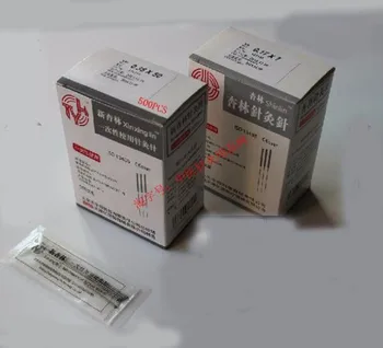 

acupuncture needle single use disposable sterile acupuncture needle with tube needle 500pcs/pack free shipping