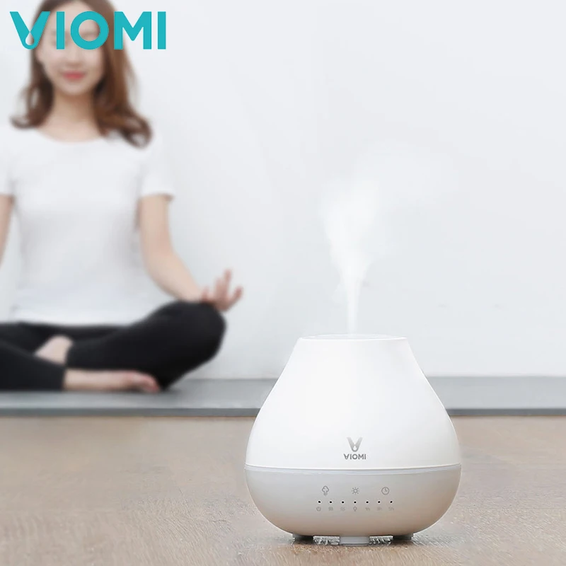 

Xiaomi Viomi Aromatherapy Diffuser Air Humidifier 4 Color Lights Warm Mist 200ML Smart Timed Control [Upgraded Touch Version]