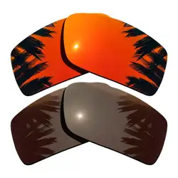 Оранжевый, красный зеркальные и коричневый Поляризованные замены линзы для Gascan кадр 100% UVA и UVB