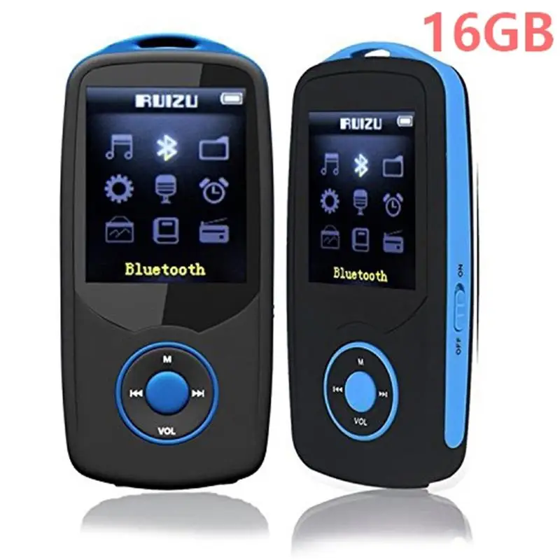 2017 New Original RUIZU X06 16G High Quality Bluetooth MP3 Music Player