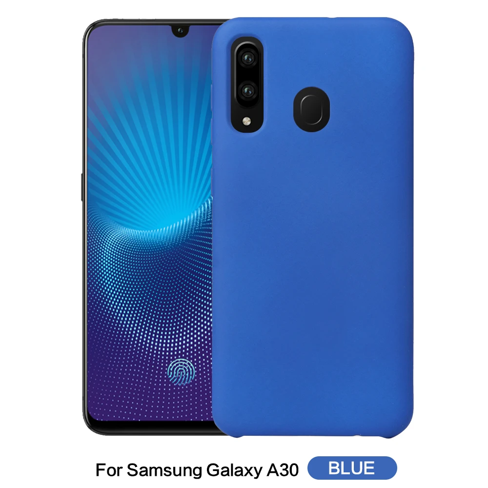 Для Samsung Galaxy A30 A50 мягкий силиконовый удобный защитный чехол на заднюю панель для