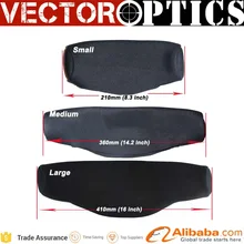 10 шт. векторная оптика неопрен прицел пальто чехол для винтовки маленький средний большой водонепроницаемый дождевик