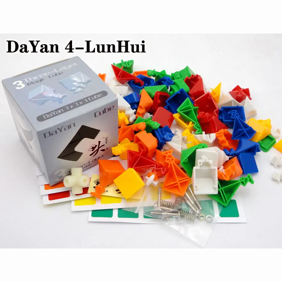 Волшебный куб головоломка 3x3x3 DaYan 2 3 4 GuHong LingYun LunHui Классическая коллекция replay должна DIY Профессиональные развивающие игрушки куб