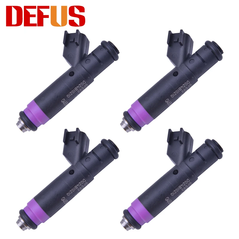 DEFUS 4 шт. Форсунка для топливного инжектора OE 4L8E-BA 9F593 бензиновая автозапчасти
