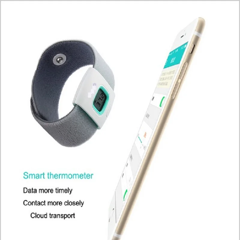 Brand New Children intelligent wearable electronic thermometer