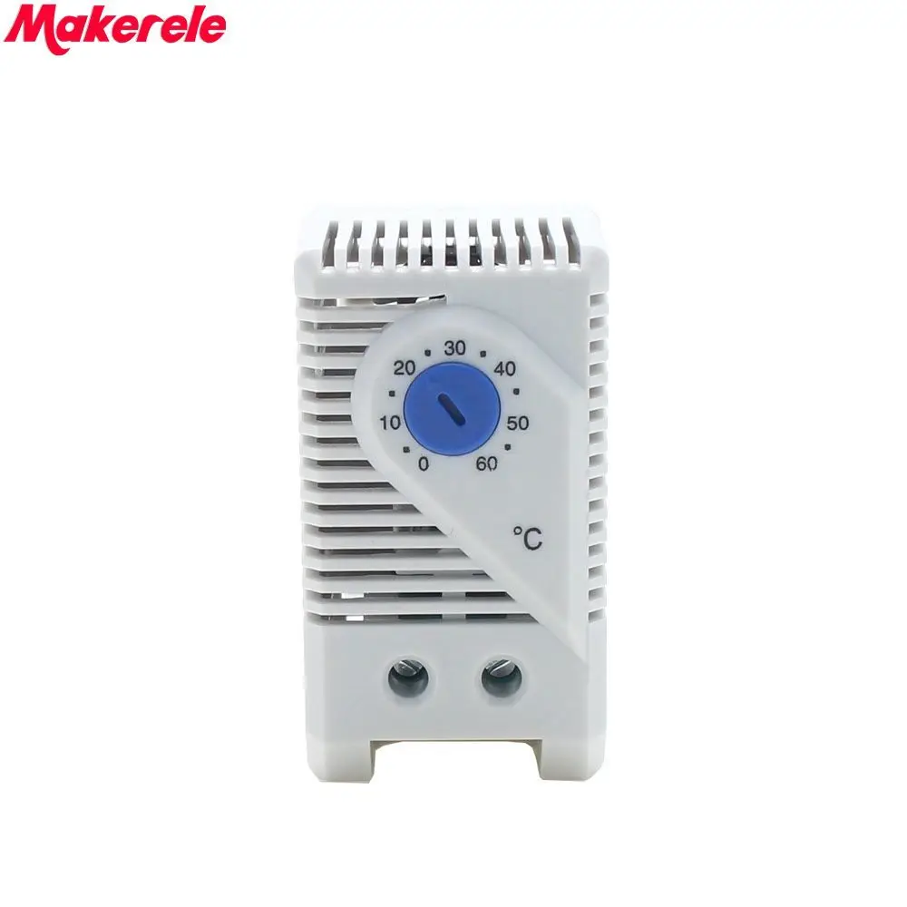 

Free Shipping Temperature Controller Blue Compact Normally Close(NC) Mechanical Stego Cabinet Thermostat KTS011 Makerele