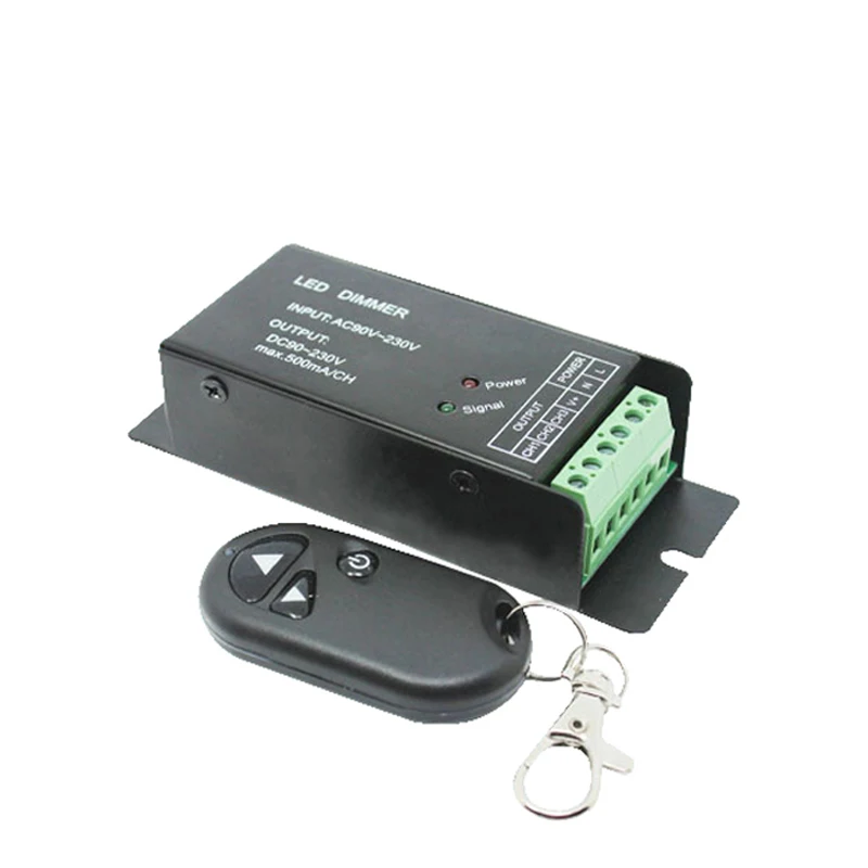 

LED stepless light regulator dimmer 110V 220V wireless remote control dimming Light bulb brightness regulator
