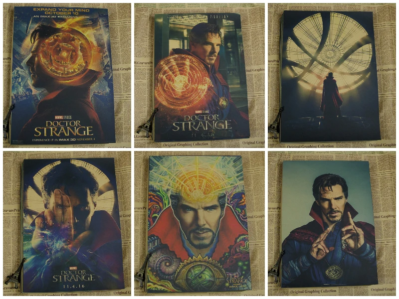 

Doctor Strange Poster/Marvel/ Stephen Steve Vincent Strange/stickers