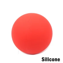 2 шт./лот силиконовый мяч Лакросс 64 мм фитнес для мышц Йога хоккейный триггер точка расслабляющий Массажный мяч