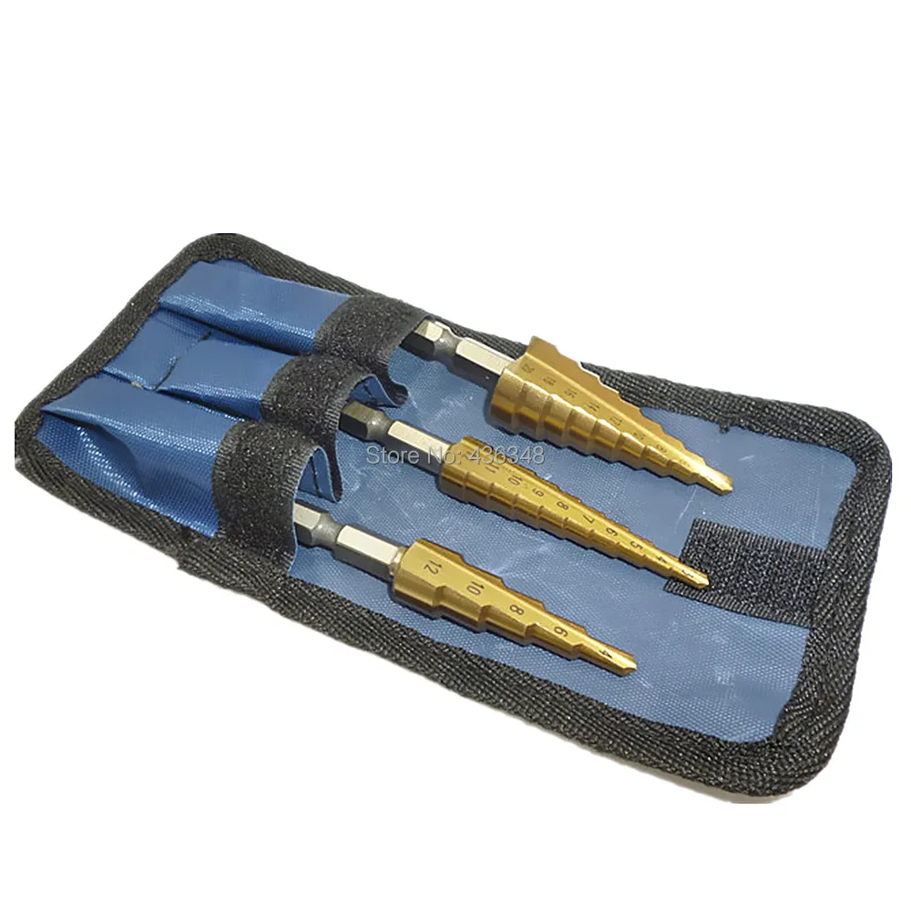 Titanium Step Cone Drill Bit Hole