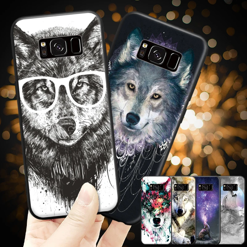 Жесткий чехол для телефона с рисунком рога волка короля Samsung Galaxy S6 S7 Edge S8 S9 Plus Note 3 4