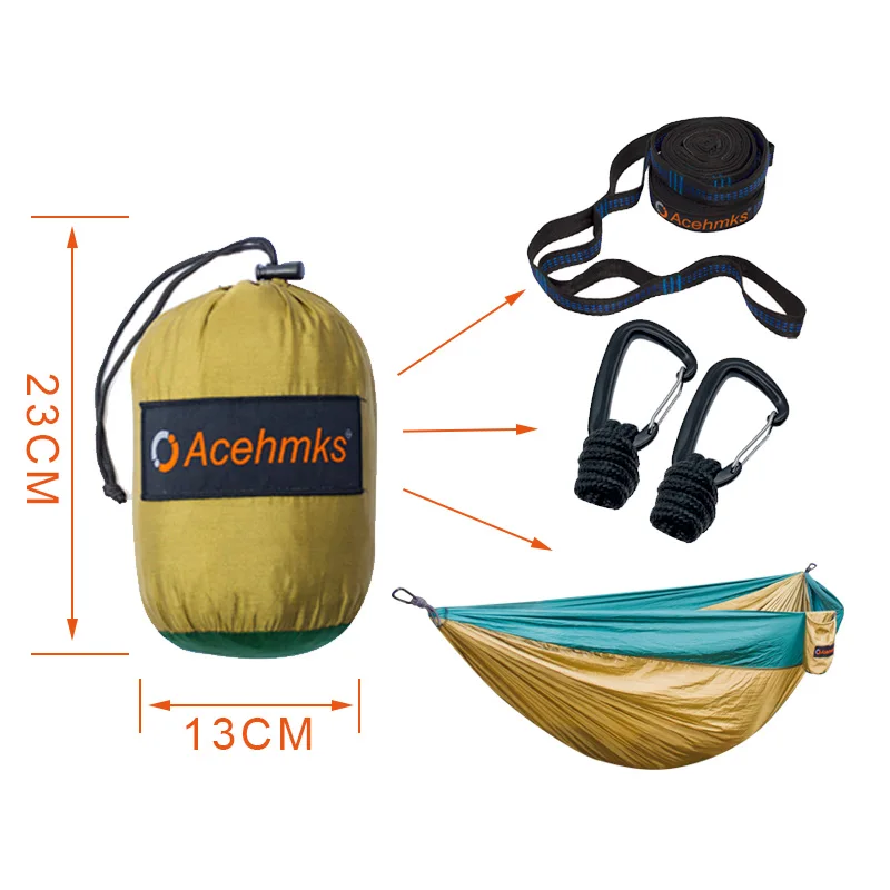 Acehmks алюминиевый сплав Кнопка гамаки для 2 спальный матрас кровать Открытый