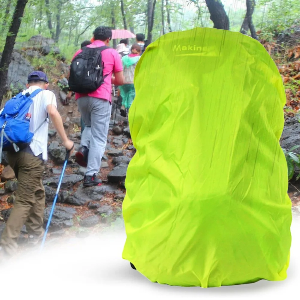 Рюкзак дождевик костюм для 30-40L водонепроницаемый тканевый дождевик Противоугонная походная сумка для багажа