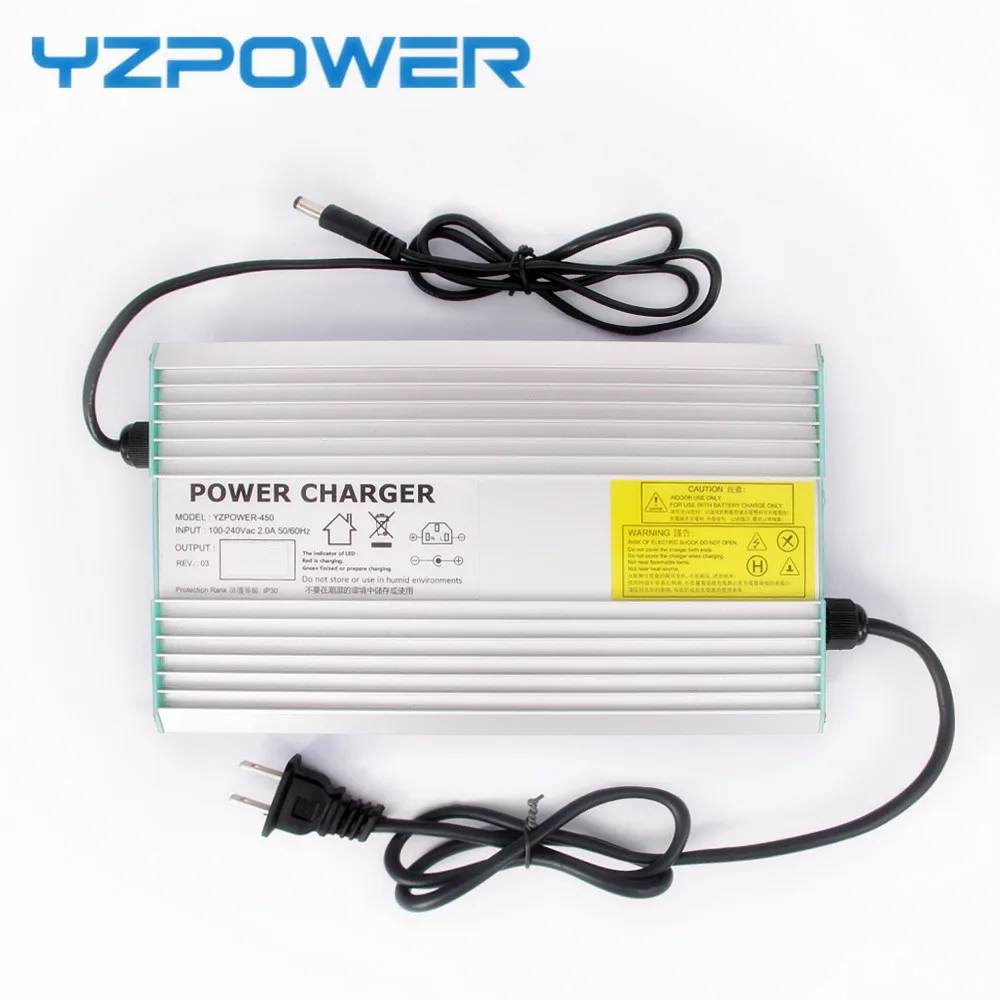YZPOWER 67.2V 5A Lithium Battery Charger for 60V Li ion Polymer Scooter