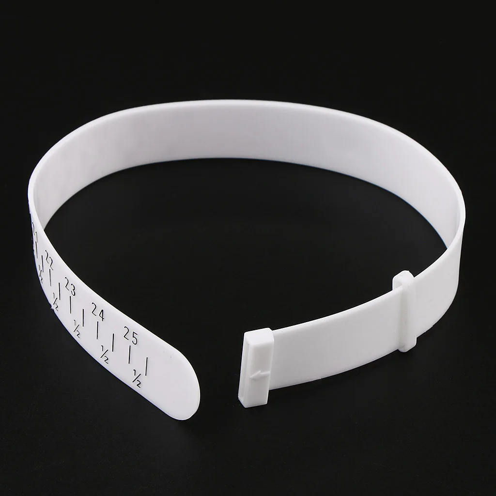 Plastic Bracelet Gauge For Jewelry Sizing Bracelet Bangle Millimeters Sizer Adjustable Sizing Band Jewelry Tools
