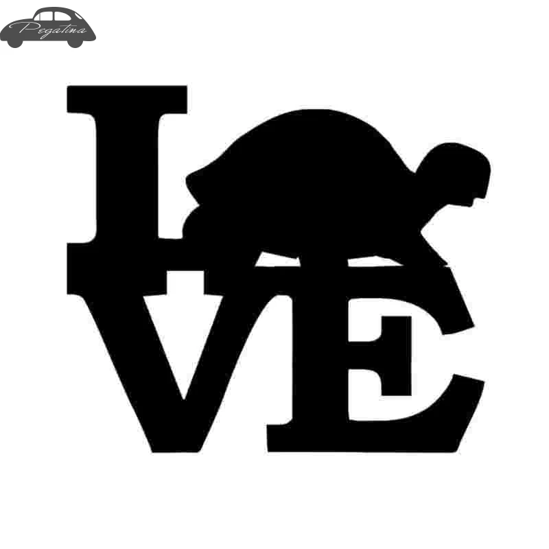 I Love Tortoise Off виниловая наклейка забавная на автомобиль грузовик гоночный механик