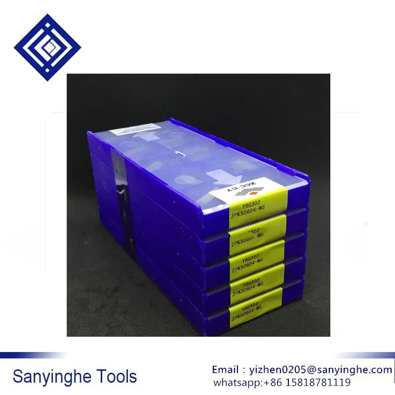 ZPKS0604-MG YBG302 free shipping high quality cnc blade carbide turning inserts parting &amp grooving (10pcs/lots) | Инструменты