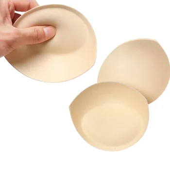 

2 pcs 1pair Sexy Bikini Padding Insert Removeable Women's Bra Pads Brassier Breast Enhancer Chest Push Up Cups for Swimsuits