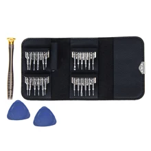 High Quality 25 in1 Screwdriver Set Opening Repair Tools Kit for iPhone Cellphone PC Camera Watch Electronics Opening Pry Tool