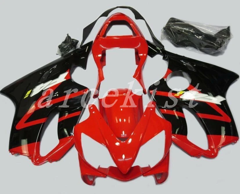 

3Gifts New Injection Mold ABS fairings Kit Fit for HONDA CBR 600 F4i FS 01 02 03 CBR600 2001 2002 2003 Fairing set red black