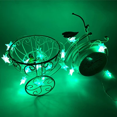 8 режимов света 10 м 100 светодиодный s звезды декоративные светодиодный гирлянда AC110V/220 V праздничное свадебное Спальня украшение для вечеринок свет - Испускаемый цвет: Зеленый