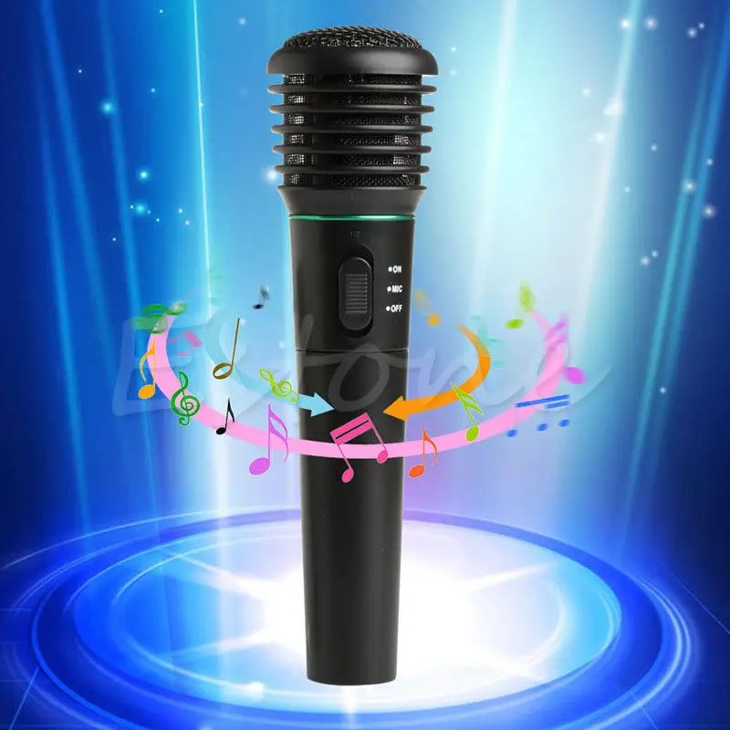 

OOTDTY New 2017 arrival 2in1 Wired Wireless Handheld Microphone Mic Receiver System Undirectional Hot