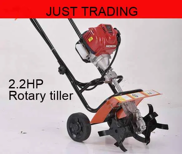 Mini type,hand push walking totary tiller,weeding machine,loosener